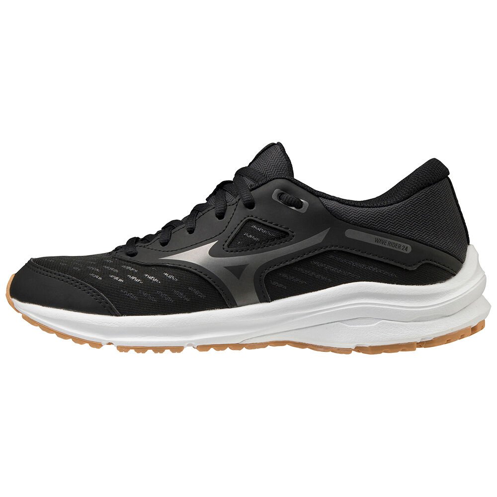 Mizuno Wave Rider 24 Női Futócipő Fekete/Szürke DVE742931